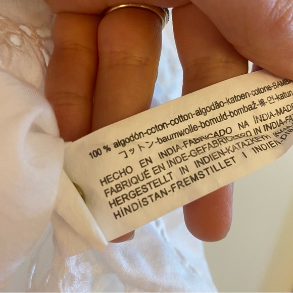 Zara TRF lace broderie anglaise blouse - Picture 4 of 4